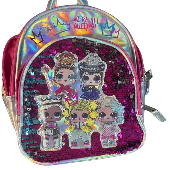 L.O.L. Surprise! Chrome Sparkle Kids' Mini Backpack - Picture 4 of 11
